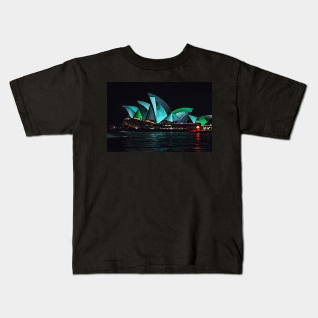 Sydney Opera House Kids T-Shirt by Memories4you